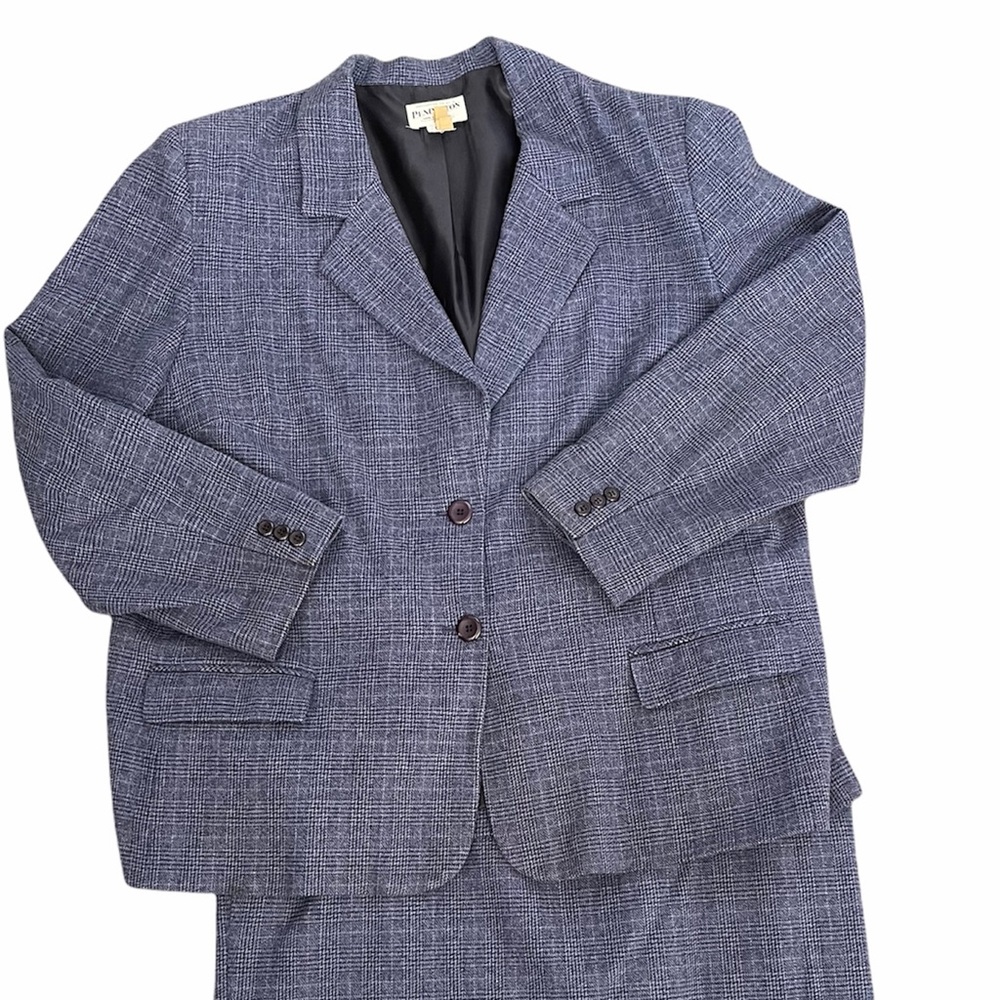 Vintage Pendleton Skirt Suit 100% Virgin Wool
